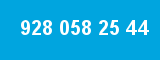 928 058 25 44 928 058 25 44